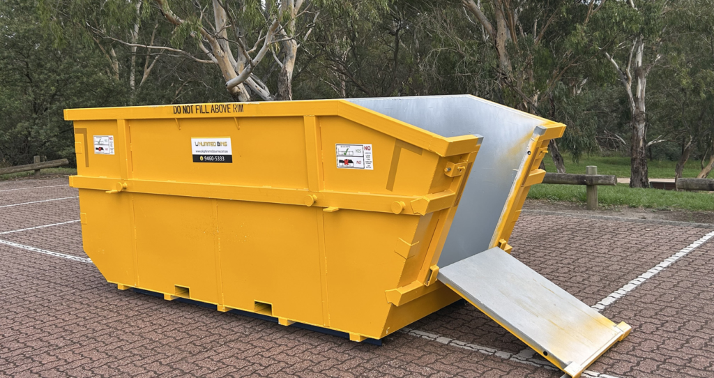 skip in Chadwell Heath